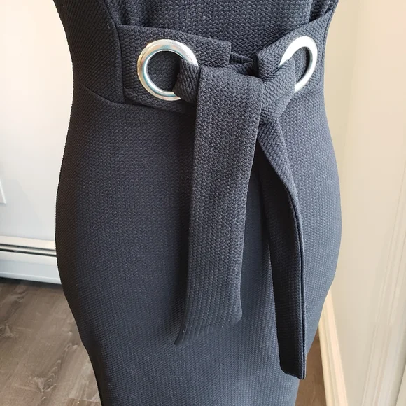 Romeo & Juliet Dress textured black dress small - Picture 3 of 6